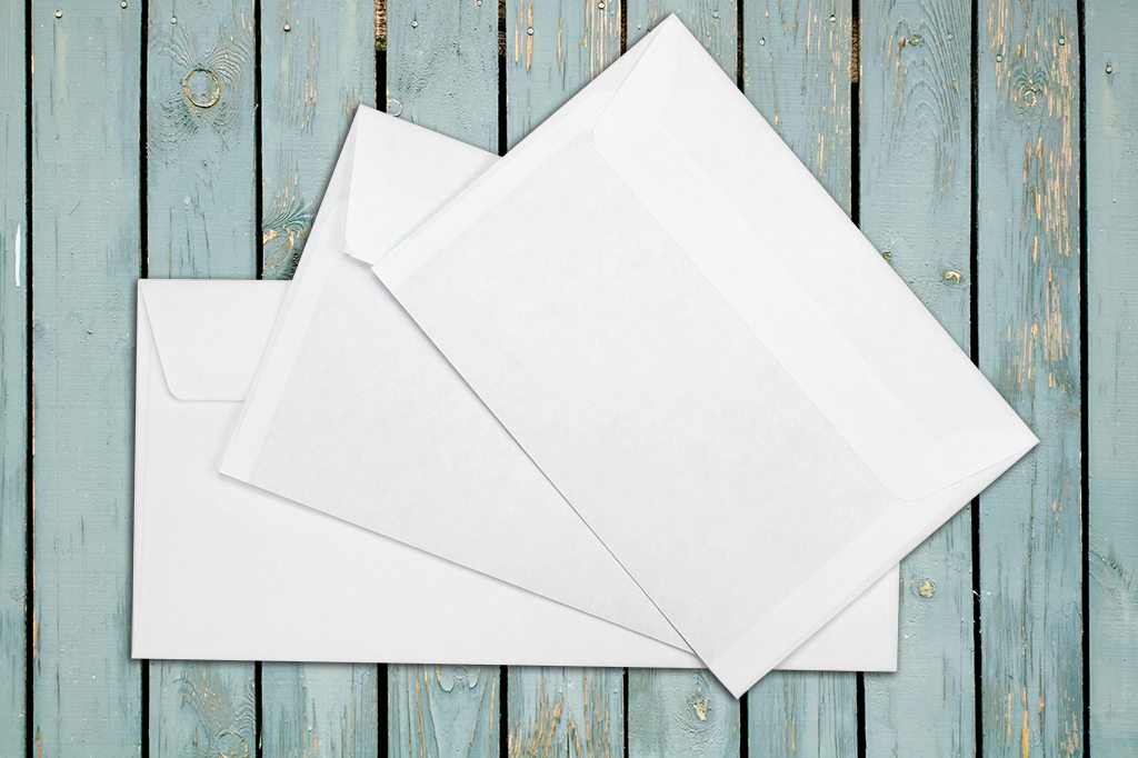 Funeral order of service and cards envelopes